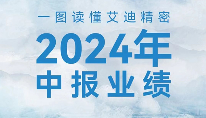 稳健增长！一图读懂艾迪精密2024年中报业绩